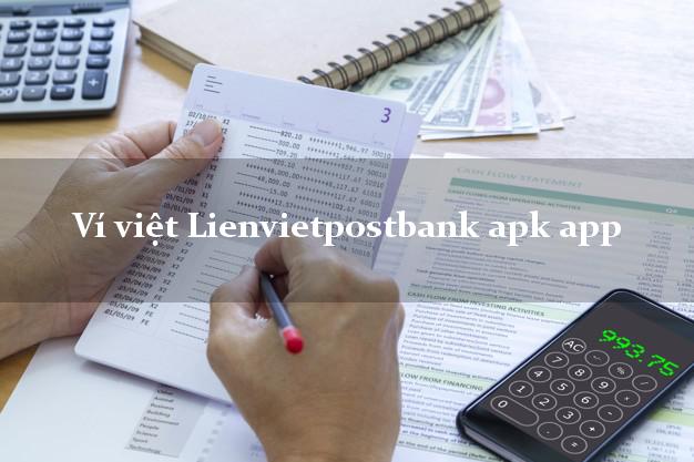 Ví việt Lienvietpostbank apk app